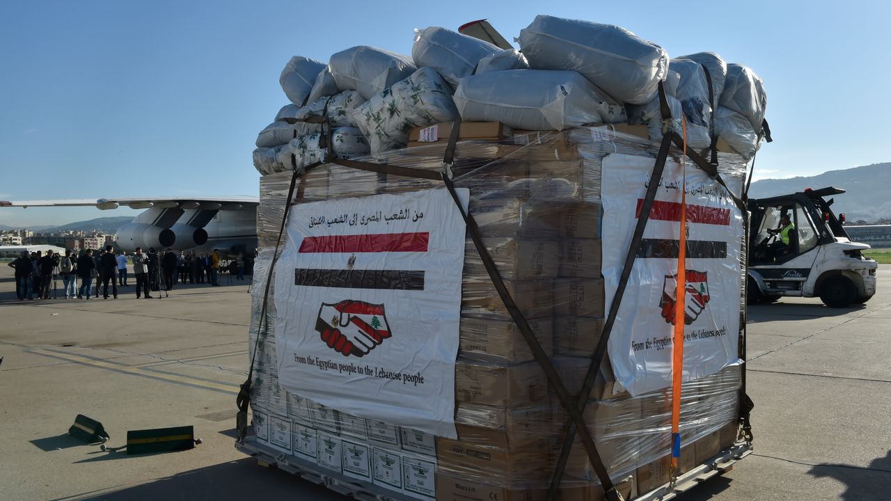 Mısır, Lübnan'a 27 Ton İlaç Gönderdi