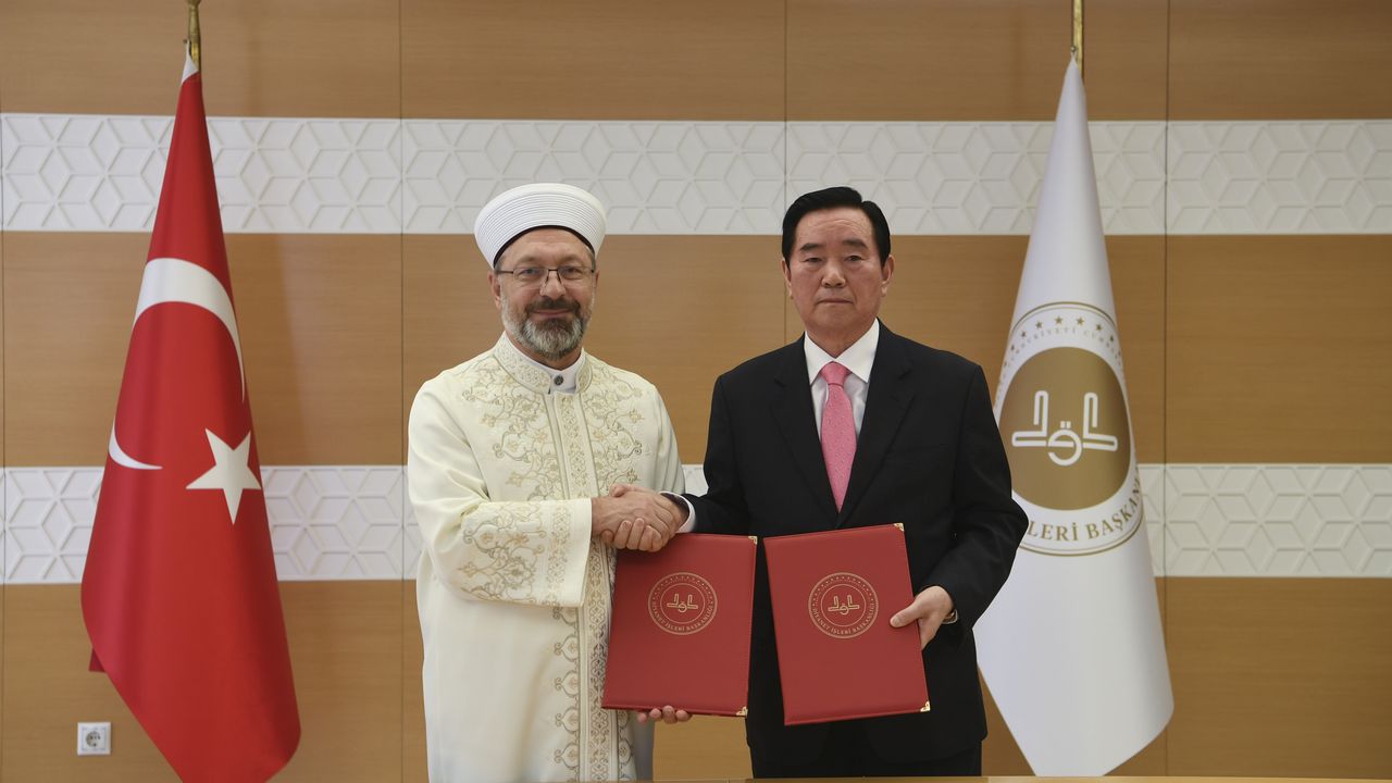 Diyanet İşleri İle Kore Müslüman Federasyonu Arasında İşbirliği