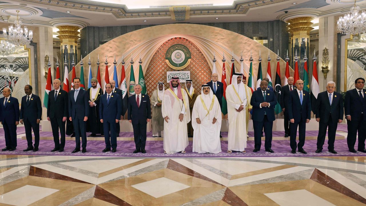 Devlet başkanları Arap Birliği Zirvesi'nde konuştu