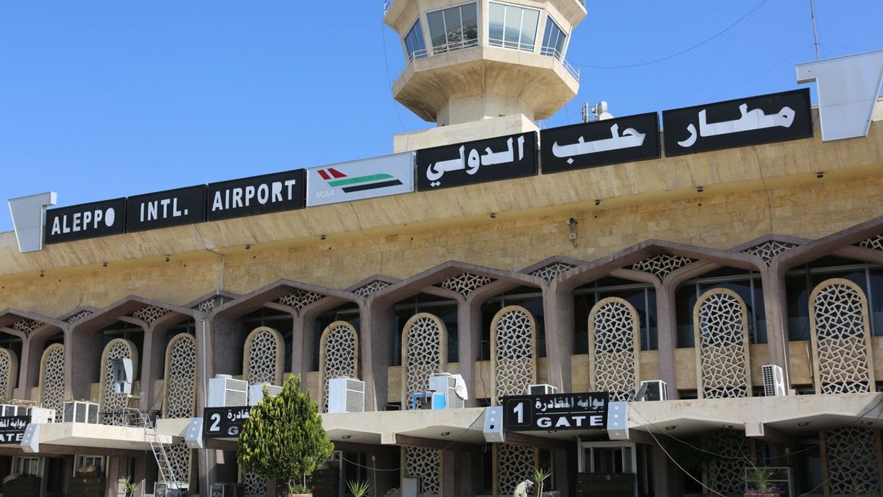 İsrail saldırısı sonrası Halep Havalimanı hizmet dışı kaldı