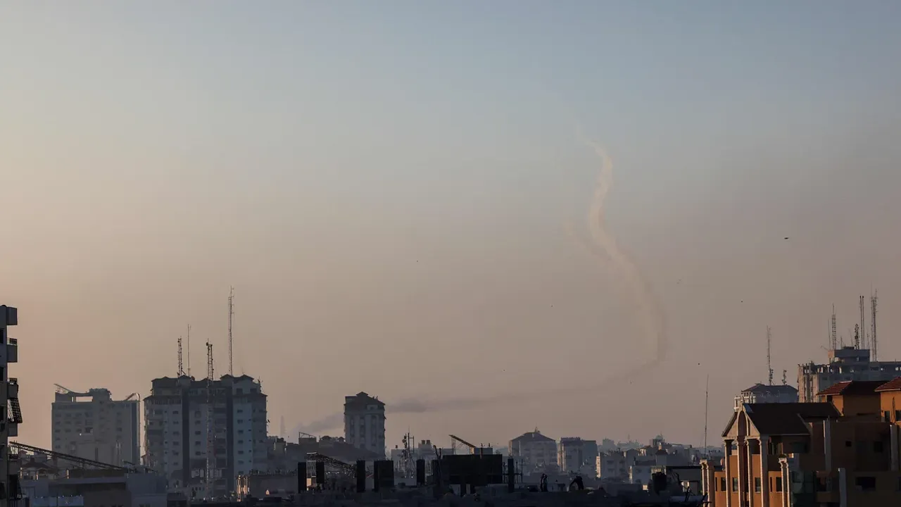 Hıdır Adnan'ın vefatından sonra Gazze'den İsrail'e roket atıldı