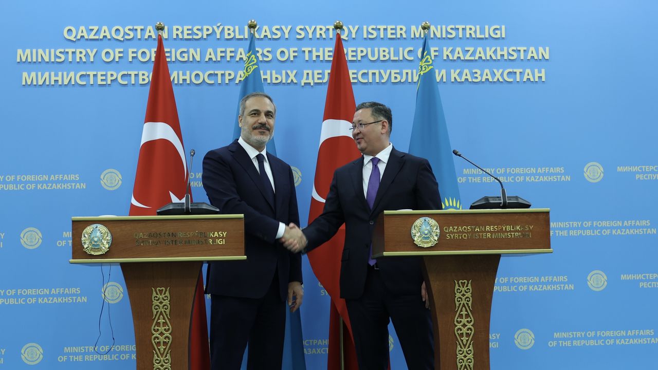 Dışişleri Bakanı Fidan, Kazak mevkidaşı Nurtileu ile görüştü