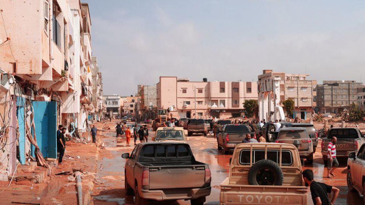 Libya'nın doğusunu vuran selde Suse kentinde 50 aile kayboldu