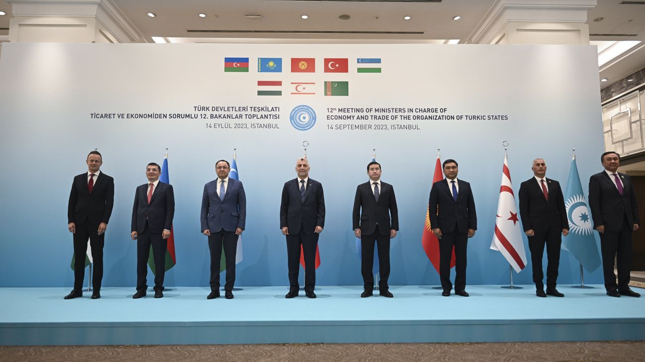 Türk devletlerinin ticaret ve ekonomiden sorumlu bakanları buluştu