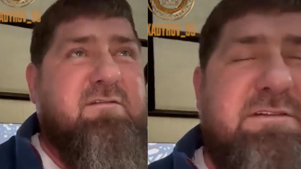 Kadirov'un uyuşturucunun etkisiyle çektiği video gündem oldu!