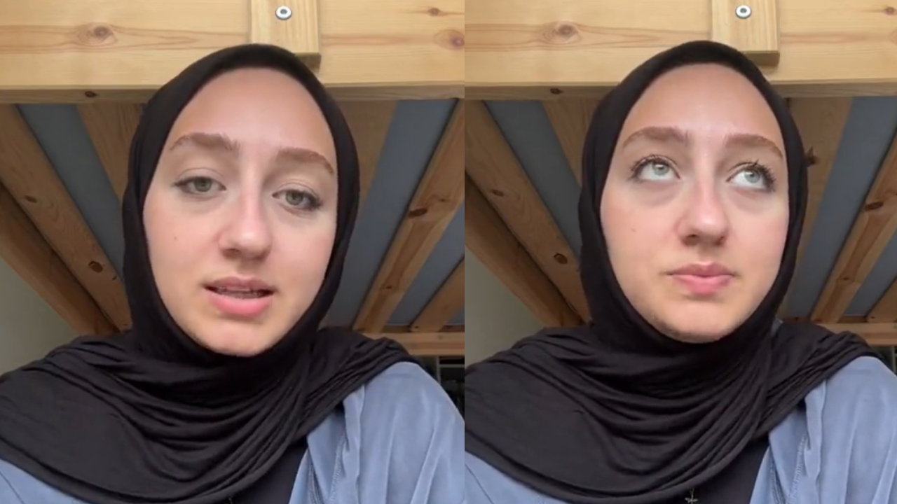 Genç kız, Türkiye'deki İslamofobiyi gözler önüne serdi