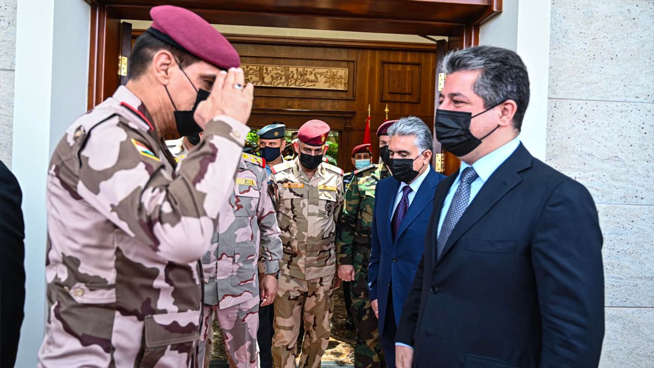 Irak Genelkurmay Başkanı Yarullah, gerginliğin yaşandığı Kerkük şehrine geldi