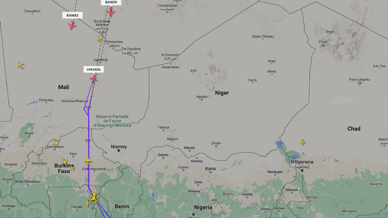 Nijer hava sahası ticari ve sivil uçuşlara açıldı