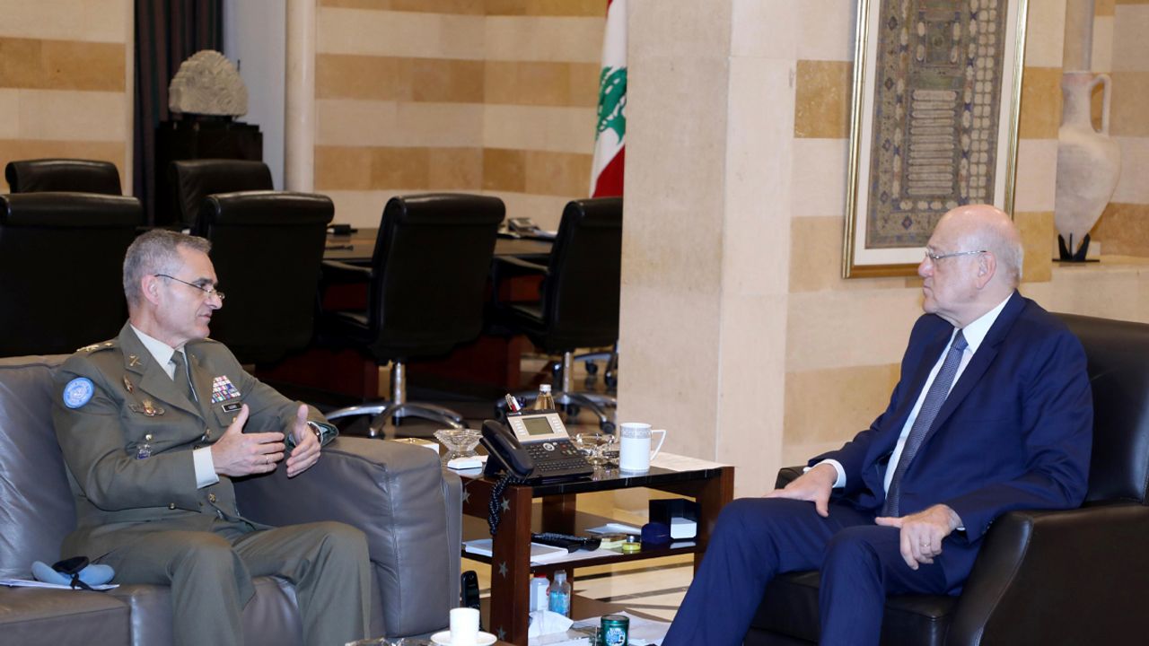 Lübnan Başbakanı Mikati, UNIFIL ile işbirliğine kararlı olduklarını açıkladı