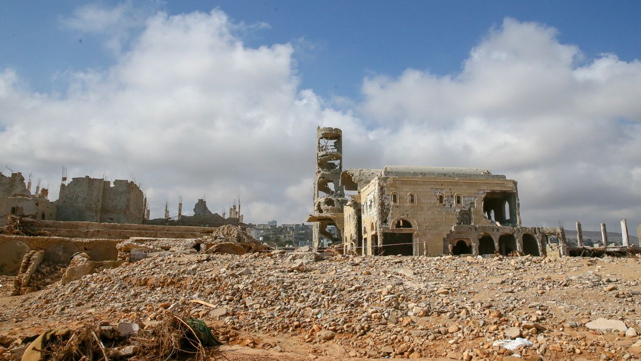 Libya'daki sel felaketinde Derne'deki bazı tarihi yapılar da yıkıldı
