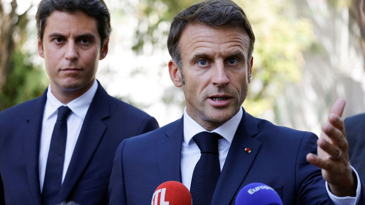 Macron: "Hiçbir şey sivilleri hedef almayı haklı çıkaramaz"