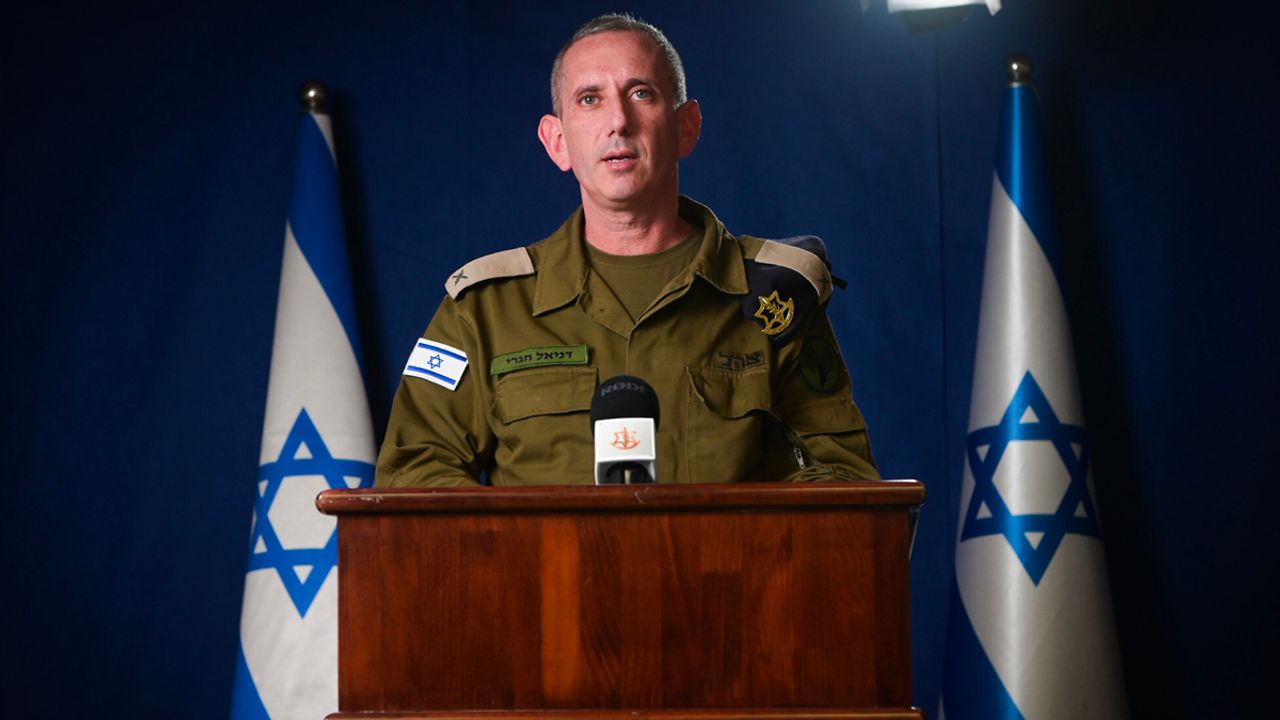 İsrail Ordu Sözcüsü Hagari: "Gazze'deki hastane saldırısına dair elimizde tüm detaylar yok"