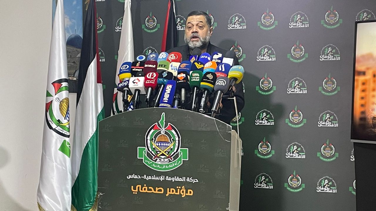 Hamas: İsrail ile esir takası anlaşması için Gazze'ye saldırıların nihai olarak durmalı