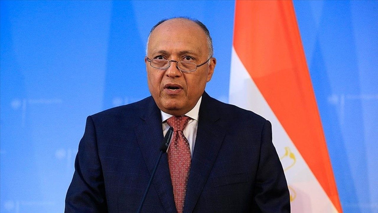 Mısır Dışişleri Bakanı Şukri, BM Koordinatörü Kaag ile Gazze'yi görüştü