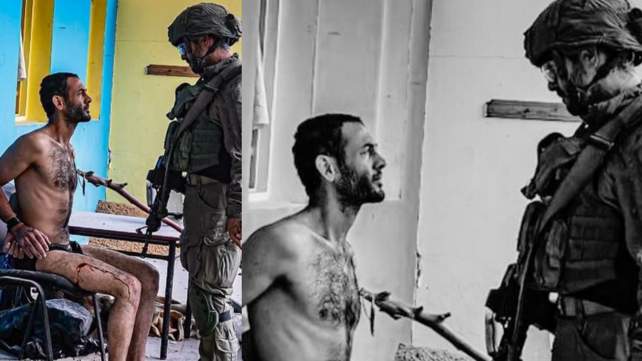 Siyonist İsrail askeri, Gazzeli sivile işkence uyguladı!