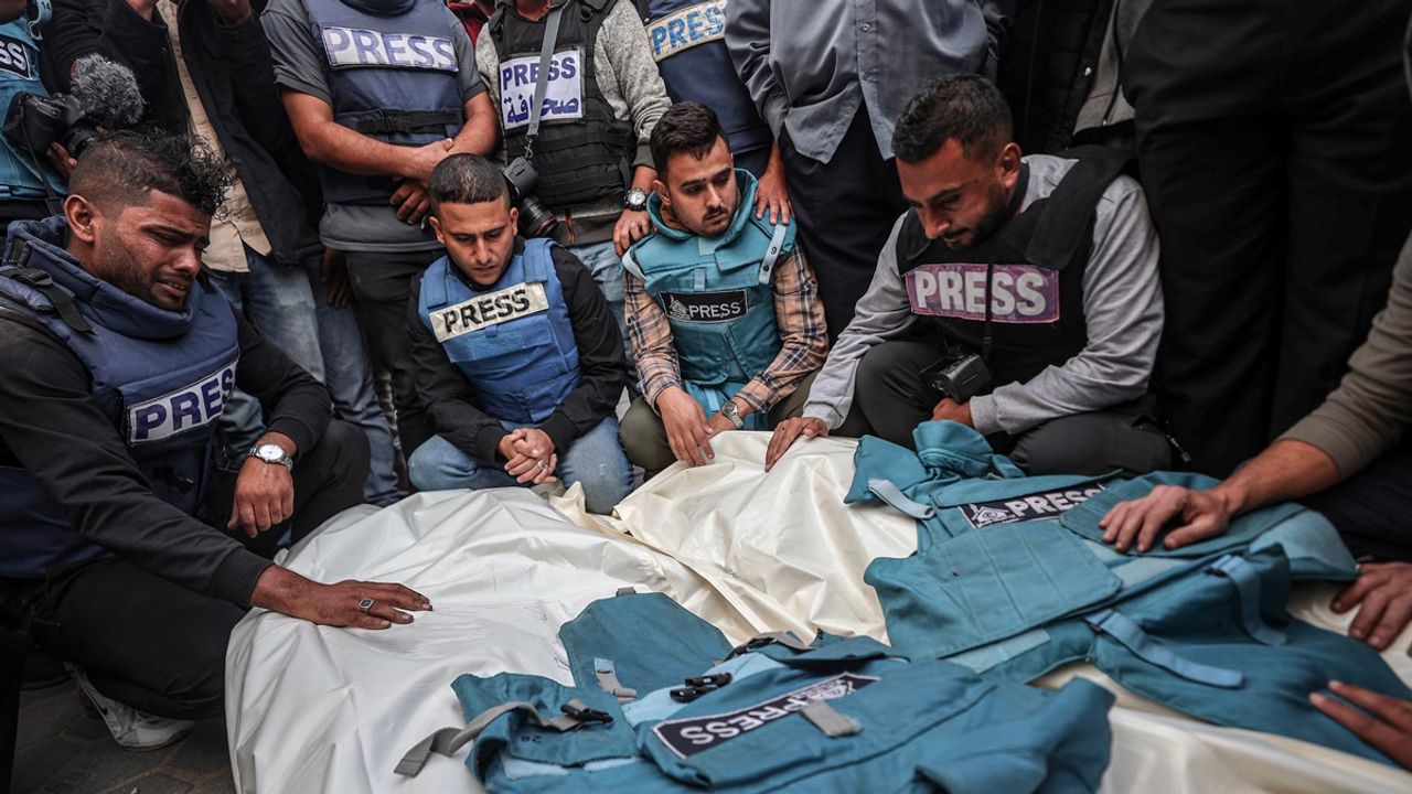 Filistinli gazetecilerden Gazze'nin kuzeyi için yardım çağrısı
