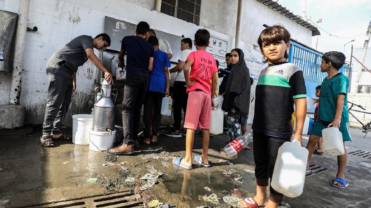 UNRWA: Gazze'de temiz suya erişim ölüm kalım meselesi