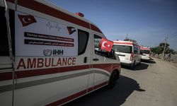 Türkiye dahil 12 ülkenin desteğiyle Gazze'ye 27 ambulans gönderildi