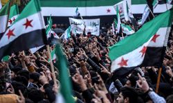 Suriye Devriminin 12. yılında rejim karşıtı gösteri düzenlendi
