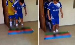 Ermeni futbolcuların Azerbaycan bayrağına yaptığı saygısızlık cezasız kalmadı