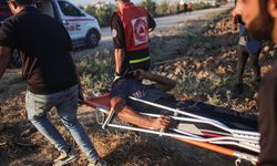 İsrail güçleri, Gazze sınırında düzenlenen gösterilere müdahale etti