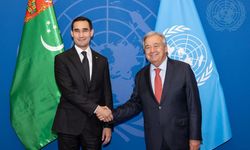 Türkmenistan Devlet Başkanı, BM Genel Sekreteri Guterres ile görüştü