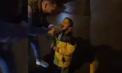 Küçük çocuğa alkol içirip video çektiler!