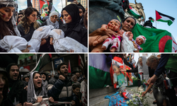 Dünyadan Filistin'e destek gösterileri