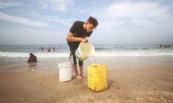 Filistinliler temizlik için deniz suyu kullanmak zorunda kalıyor