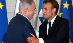 Macron, İsrail ile "tam dayanışma" göstermek için Netanyahu ile görüştü