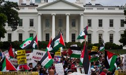 ABD'nin başkenti Washington'da Filistin'e destek gösterisi düzenlendi