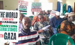 Nijerya'da Filistin'e destek gösterisi düzenlendi