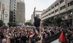 Mısır’ın başkenti Kahire'de “Filistin’e destek” gösterisi düzenlendi