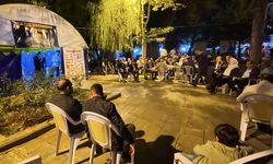 Şanlıurfa'da Gazze dayanışma çadırı kuruldu