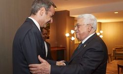 Yunanistan Başbakanı Miçotakis ile Filistin Devlet Başkanı Abbas görüştü