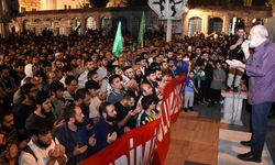 İstanbul'da "Gazze İçin Duaya" etkinliği düzenlendi