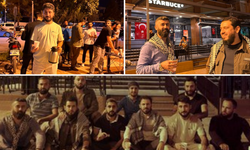 Zalimlere karşı tek yürek: Starbucks önünde ücretsiz kahve dağıttılar!