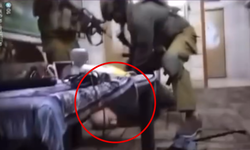 İşgalciler, Filistinli adama canlı yayında işkence uyguladı!