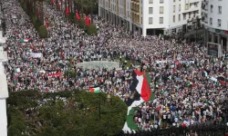 Fas'ta Gazze'ye destek gösterileri devam etti