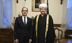 Türkiye'nin Moskova Büyükelçisi Bilgiç, Rusya Müslümanları Dini İdaresini ziyaret etti