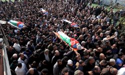 İşgal saldırılarında şehit olan 6 Filistinli için cenaze töreni düzenlendi
