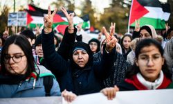 İtalya'da Filistin'e destek gösterisi düzenlendi
