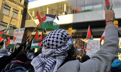 Ottawa'da Filistin'e destek gösterisi