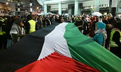 Brüksel'de Gazze ve Batı Şeria'daki kurbanlar anısına anma töreni düzenlendi