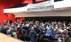 Paris'te Filistin'e destek toplantısı gerçekleştirildi
