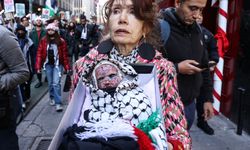 New York'ta Filistin’e destek gösterisi
