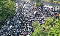 Endonezya'da Filistin’e destek gösterisi düzenlendi