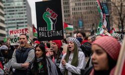 Philadelphia'da Filistin'e destek gösterisi düzenlendi