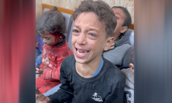 Filistinli yaralı çocuk isyan etti: "Biz sadece masum çocuklarız!"