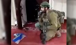 İsrail askerleri, camiyi işgal ederek hoparlörlerden Yahudi duası okudu!